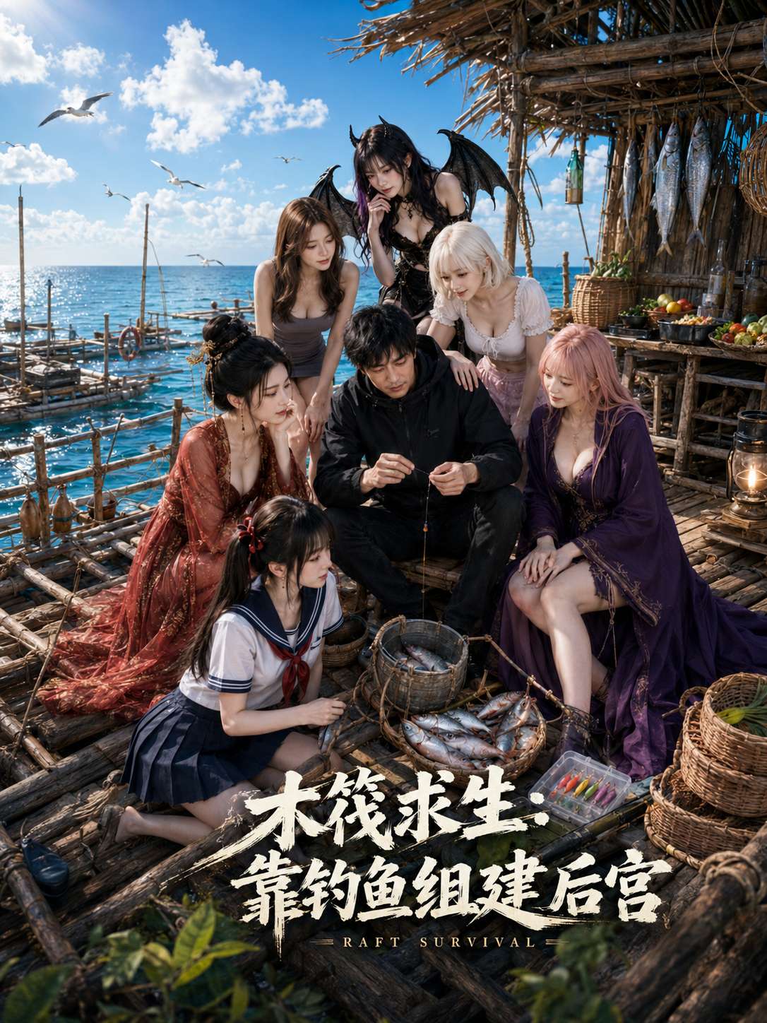 木筏求生封面