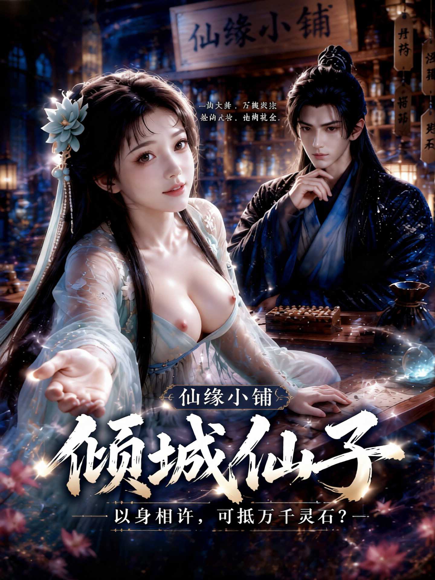 仙缘小铺：倾城仙子封面