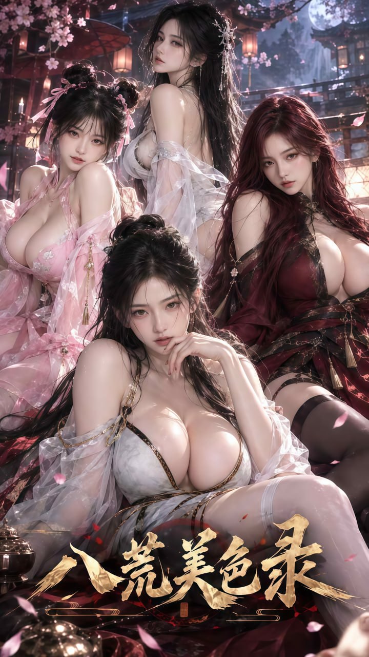 八荒美色录封面